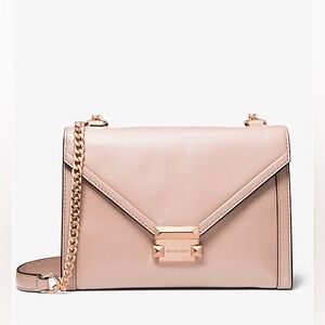 MICHAEL KORS
Whitney Large Leather Convertible Shoulder Bag